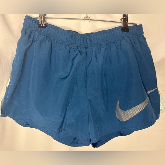 Nike Women's Athletic Blue Shorts - Picture 1 of 3
